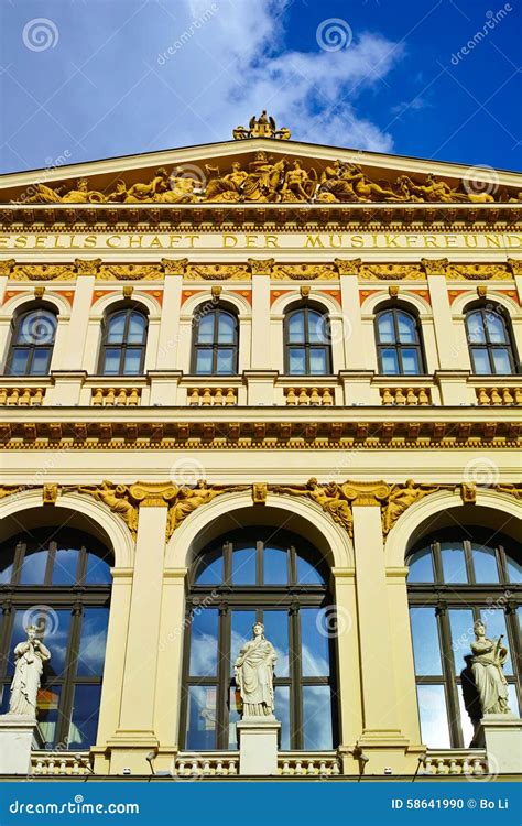 Vienna concert hall stock photo. Image of famous, hall - 58641990