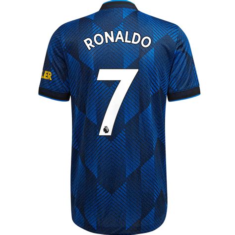 2021/22 adidas Cristiano Ronaldo Manchester United 3rd Authentic Jersey - SoccerPro