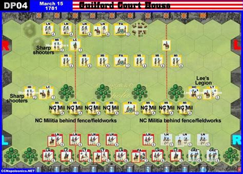 DP04 Guilford Court House (15 March 1781) - Napoleonics - Commands and Colors System