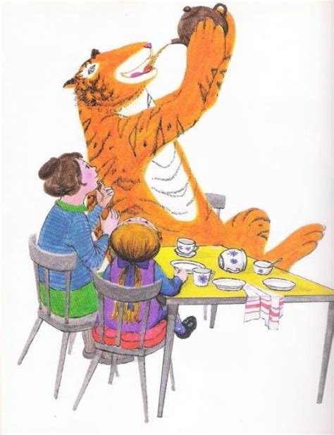 We read it like this: The Tiger who Came to Tea: Owp!