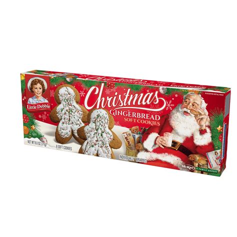 Little Debbie Soft Gingerbread Cookies Bakery Snacks - Walmart.com