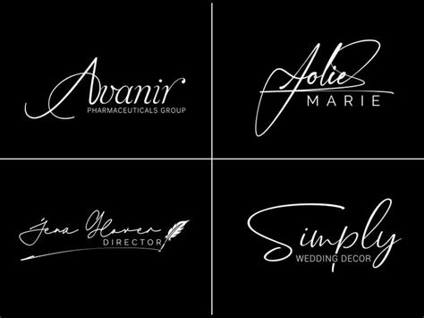 A professional hand written Signature logo for your business | Upwork