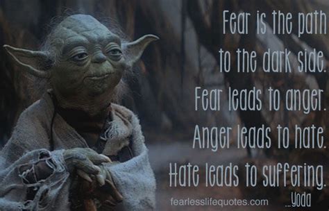 Yoda Quotes About Fear. QuotesGram