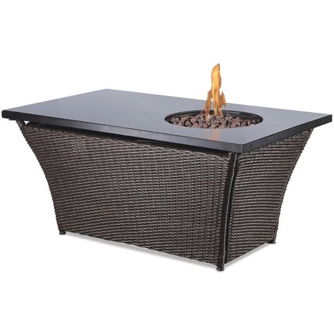 Outdoor Fire Pit Coffee Table Lowes / Bali 30 In W 50000 Btu Steel ...