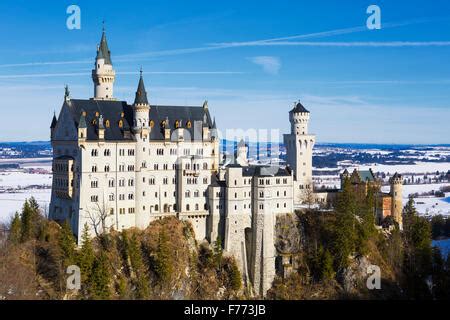 Neuschwanstein castle with lake Forggensee in winter - 27 November Stock Photo, Royalty Free ...