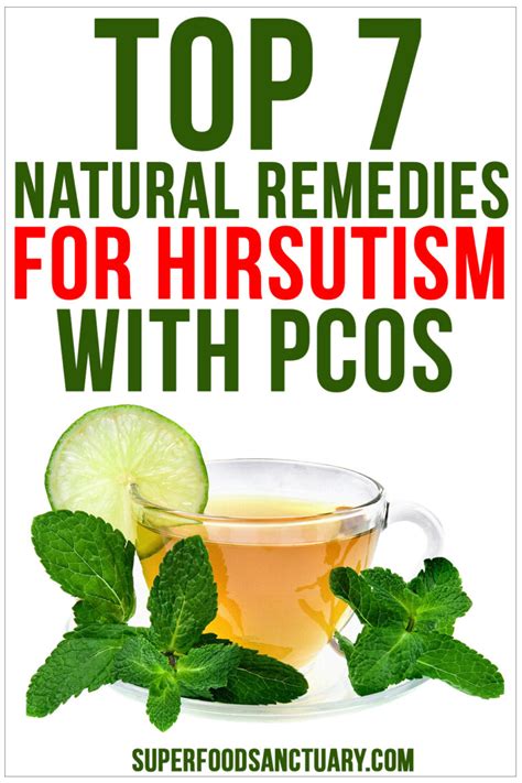 7 Natural Remedies for Hirsutism (Unwanted Hair Growth) in PCOS - Superfood Sanctuary