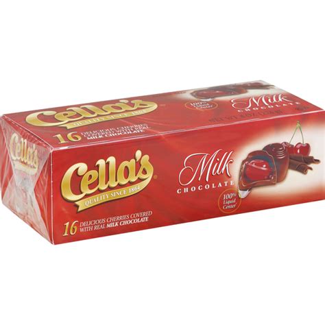 Cellas Cherries, Milk Chocolate | Packaged Candy | Carlie C's