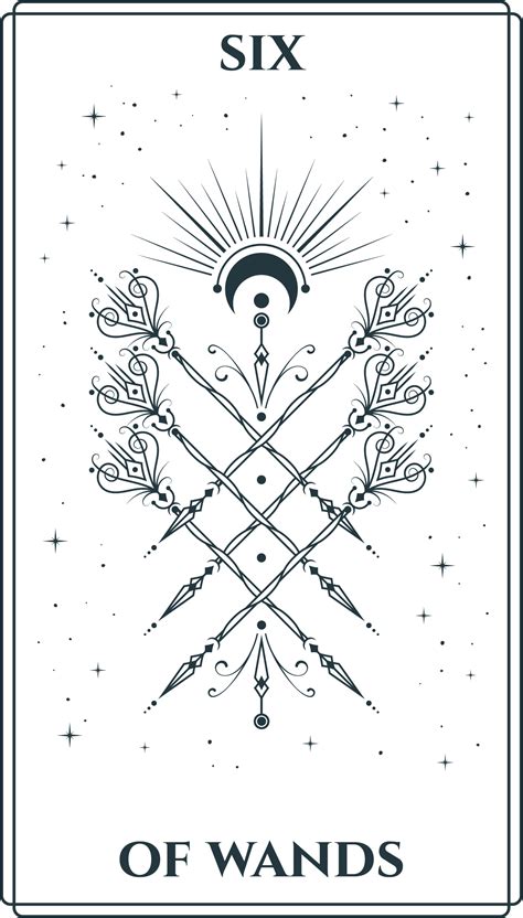 The Meaning of the Six of Wands Tarot Card