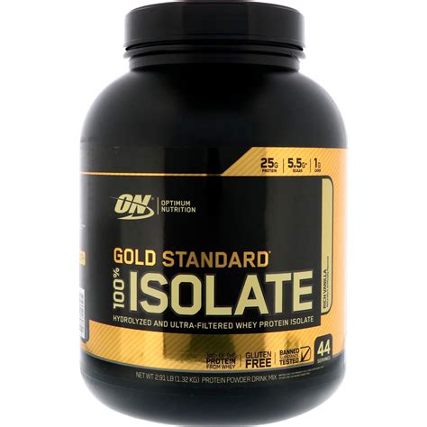 Optimum Nutrition Gold Standard 100% Isolate, Protein Powders - Walmart.com