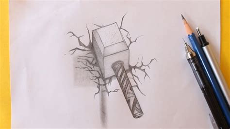 Realistic Thor Stormbreaker Drawing If you enjoyed this video then ...