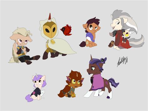 Owl House Ponies by kateaartist on DeviantArt