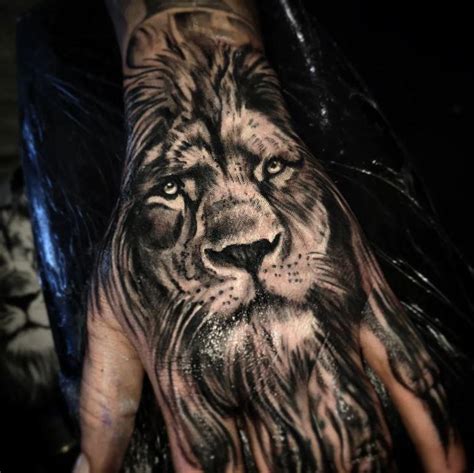 Little Lion Hand by Drew Siciliano: TattooNOW