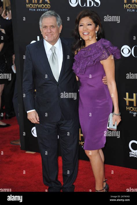 LOS ANGELES, CA - NOVEMBER 14, 2014: Leslie Moonves & Julie Chen at the ...