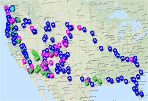 Campgrounds Usa Map | Hot Sex Picture