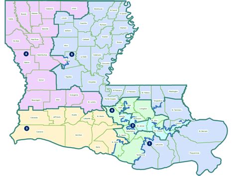 7 maps the Louisiana Legislature will consider for new congressional ...