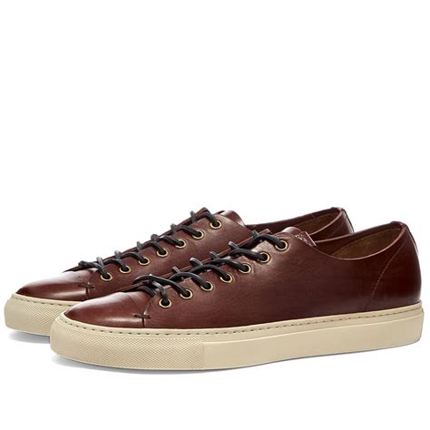 Buttero Tanino Low Leather Sneaker Dark Brown | END. (CN)