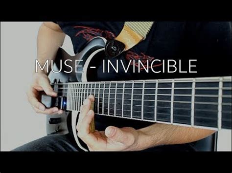 Muse - Invincible (guitar cover) - YouTube