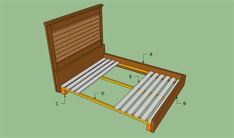 How to build a wooden bed frame | HowToSpecialist - How to Build, Step by Step DIY Plans