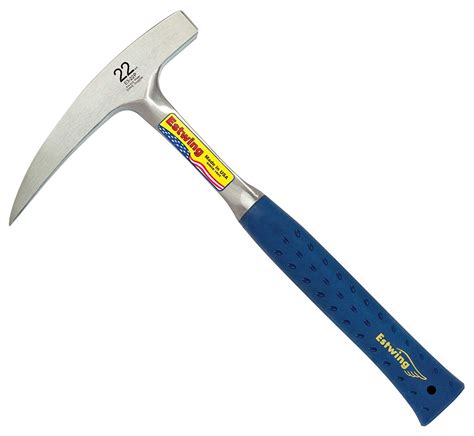 Estwing Rock Pick - 22 oz Geological Hammer with Pointed Tip & Shock ...