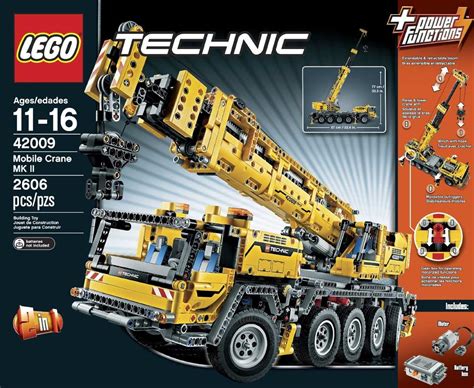 Lego Technic Mobile Crane Mk 2 Modelo 42009 - $ 14,859.00 en Mercado Libre