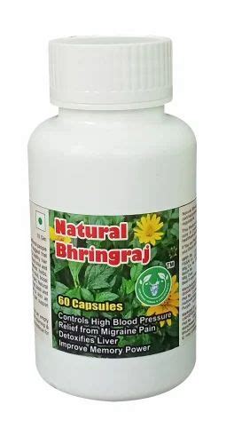 Natural Bhringraj Capsule - 60 Capsules at Rs 589/bottle | Hair Care ...