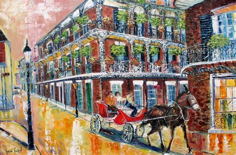 New Orleans print, French Quarter art, made from image of past painting by Karen Tarlton ...