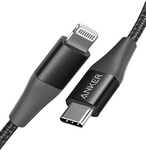 Anker Powerline+II USB-C Cable with Lightning Connector 6FT - Black | AN.A8653H11.BK Buy, Best ...