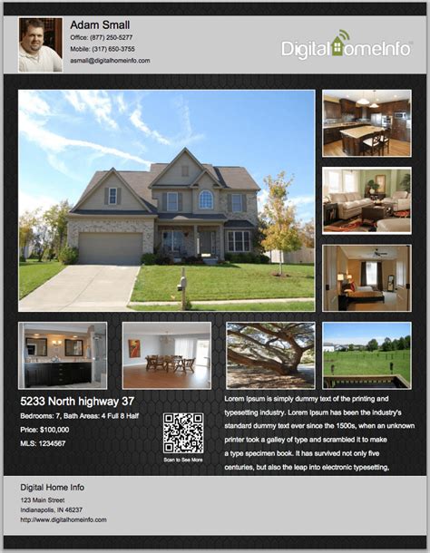 House For Sale By Owner Flyer Template Free