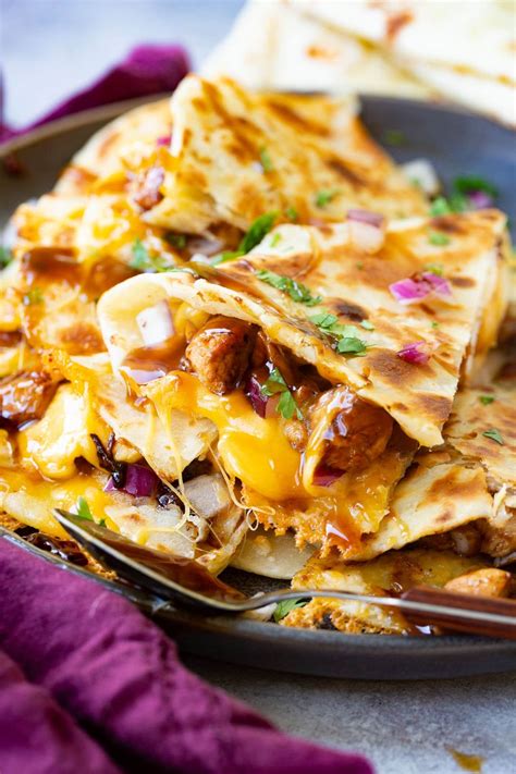 Teriyaki Chicken Quesadilla - Oh Sweet Basil | Recipe | Teriyaki ...