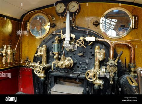 Steam locomotive cab hi-res stock photography and images - Alamy