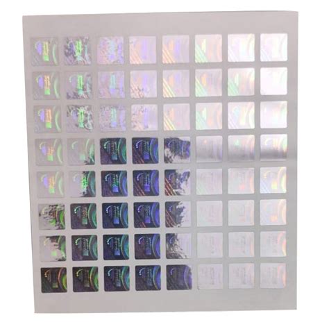 Customised Hologram Stickers at Rs 2.20/sheet | 3D Hologram Labels in ...