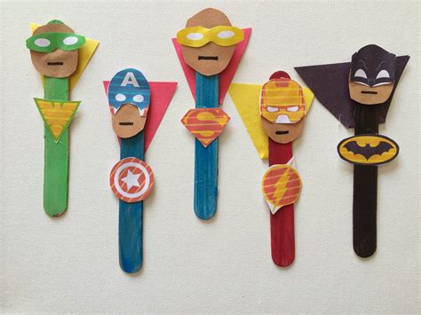 5 Superhero Crafts for Kids - The Chirping Moms