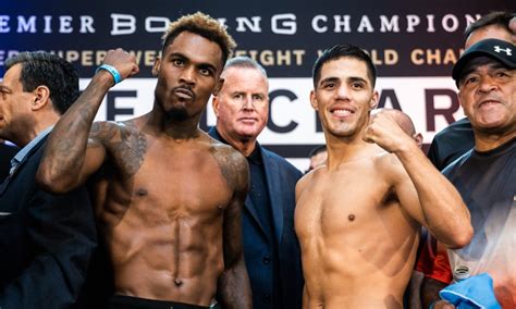 Photos: Jermell Charlo vs. Brian Castano weigh-in | Boxing Junkie