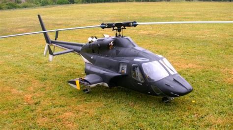 Huge RC Airwolf Bell-222 Turbine Powered Helicopter