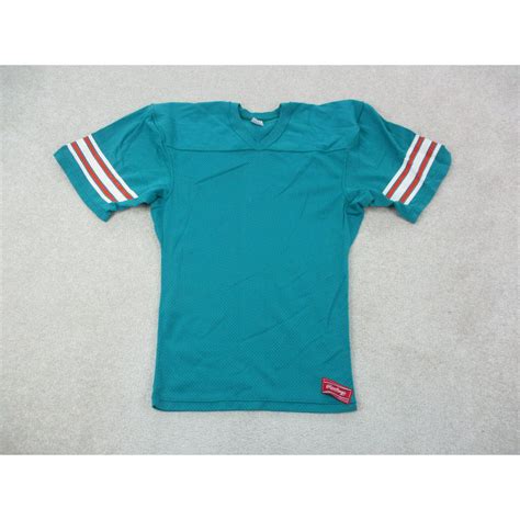 VINTAGE Miami Dolphins Football Jersey Adult Small... - Depop