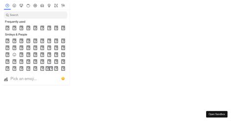 mr-emoji examples - CodeSandbox