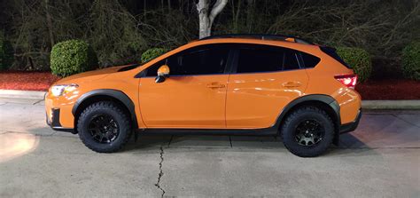 My first Subaru: 2019 Crosstrek Limited. Mods: OEM Rain guards, Gorrila Mud Flaps, 20% Tint; BFG ...