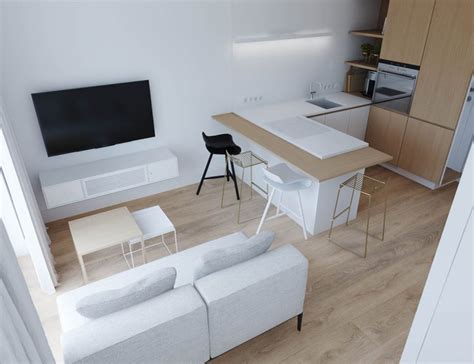 minimalist studio apartment interior decor | Interior Design Ideas