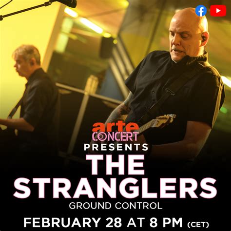 The Stranglers live stream from Paris for ARTE TV – The Stranglers ...