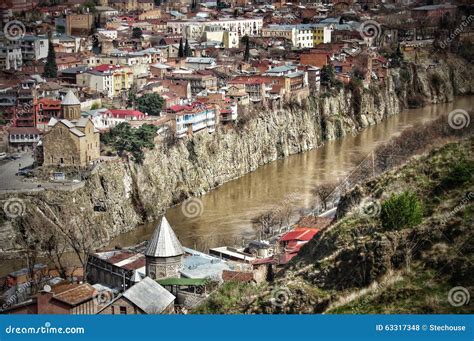 Tbilisi Georgia stock photo. Image of deda, long, citadel - 63317348