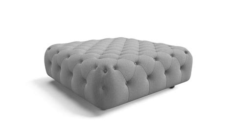 Branagh Large Ottoman, Pearl Grey - Download Free 3D model by MADE.COM (@made-it) [c2dd618 ...