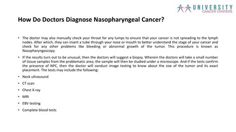 PPT - WHAT IS NASOPHARYNGEAL CANCER: CAUSES, SYMPTOMS, & TREATMENT? PowerPoint Presentation - ID ...