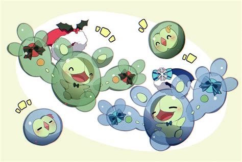 reuniclus and solosis (pokemon) drawn by aru_(citrine_drplt) | Danbooru