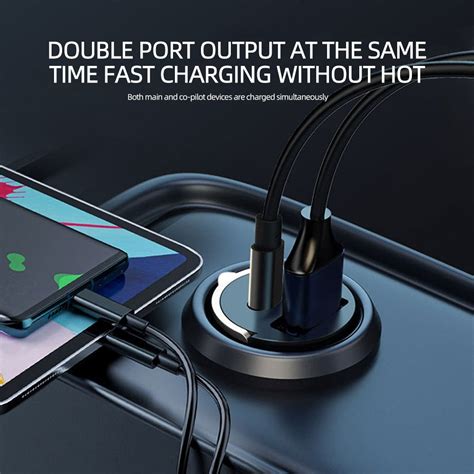 Multi Compatible 100W Fast Charging Car Charger