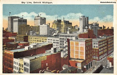 Downtown Detroit | Postcards — Historic Detroit