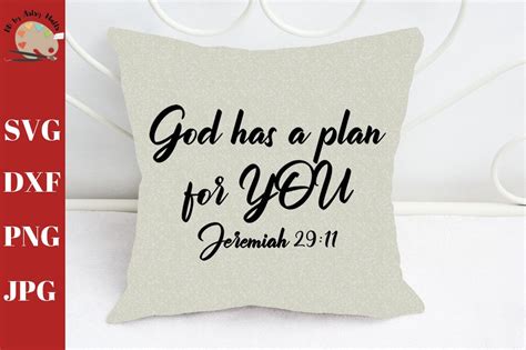 God Has a Plan For You Jeremiah 29 11 Christian bible verse