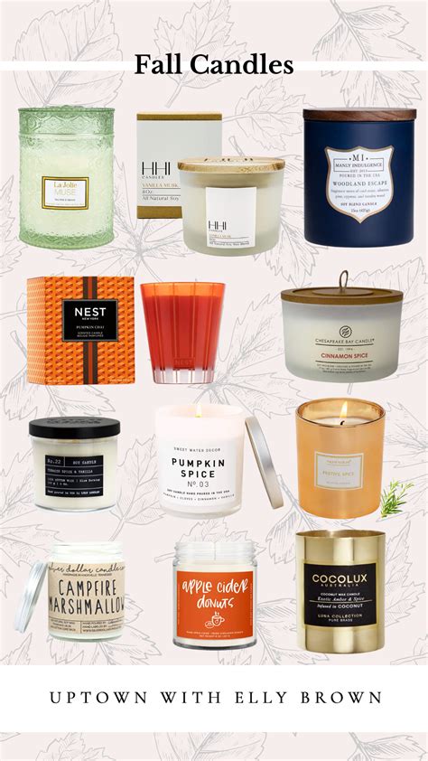 Best Scented Candles for Fall 2021 - Uptown with Elly Brown