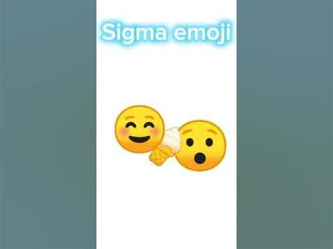 Sigma emoji - YouTube