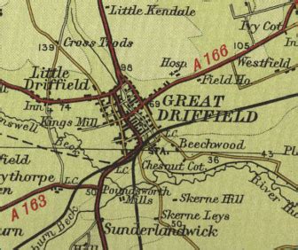 Great Driffield Map