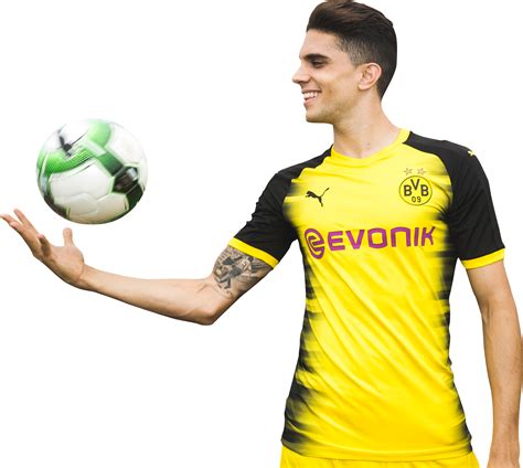 Marc Bartra Borussia Dortmund football render - FootyRenders